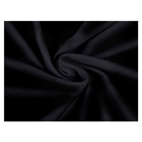 Kvalitex Bavlněné prostěradlo napínací černé 90x200cm
