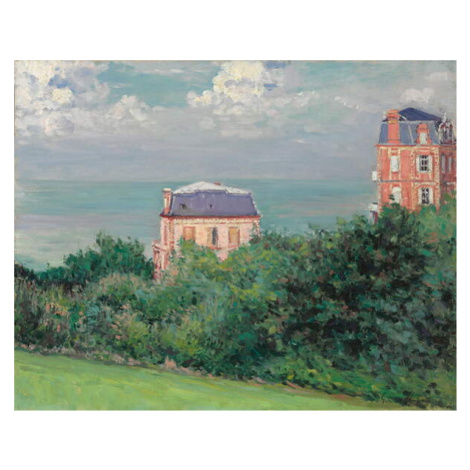 Obrazová reprodukce Villas at Villers-sur-Mer, 1880, Caillebotte, Gustave, 40 × 30 cm