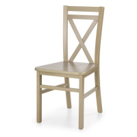 Dřevěná jídelní židle DARIUSZ 2 – masiv, více barev Dub sonoma