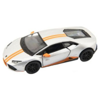 Kinsmart Lamborghini Huracan kov 12cm bílé