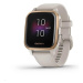 Garmin GPS sportovní hodinky Venu Sq Music, RoseGold/Sand Band