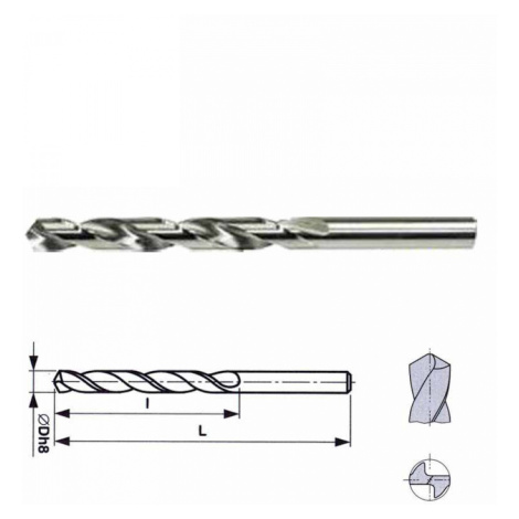 Vrták 08,20mm HSS středně dlouhý