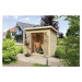 Dřevěný zahradní domek 242 x 244 cm Dekorhome,Dřevěný zahradní domek 242 x 244 cm Dekorhome