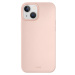 UNIQ Lino silikonový kryt iphone 14 růžový