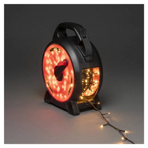 Konstsmide Christmas LED světelný řetěz Micro jantar 400 zdrojů 27,93m