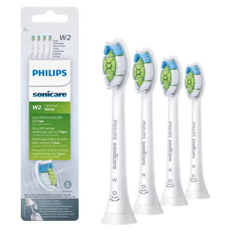 PHILIPS SONICARE Optimal White HX6064/10, bílé 4 ks