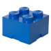 Smartlife LEGO úložný box 4 - modrá