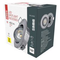 LED bodové svítidlo SIMMI 8 cm, 5 W, neutrální bílá