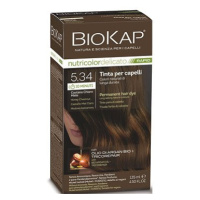 BIOKAP Delicato Rapid Barva na vlasy - 5.34 Medově kaštanová 135 ml