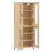 vidaXL Skříň highboard dub sonoma 69,5 x 34 x 180 cm kompozitní dřevo