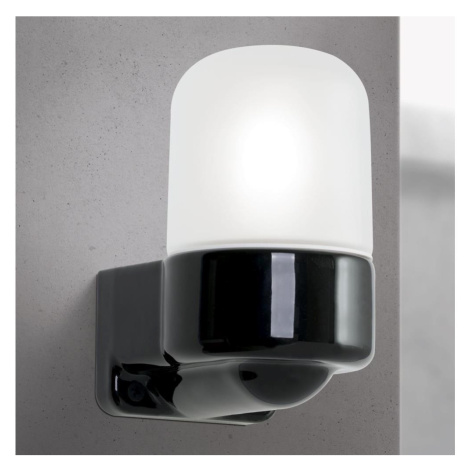 Orion - Nástěnná lampa OSTIA 1xE27/40W/230V černá WA 2-1377/1 schwarz/Kera