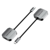 Vention USB-C to HDMI Converter 0.15M Gray Aluminum Alloy Type