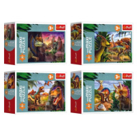 Trefl Puzzle 20 miniMAXI Prozkoumejte svět dinosaurů