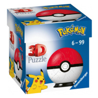 Ravensburger 3D PuzzleBall Pokémon Pokéball 54 ks