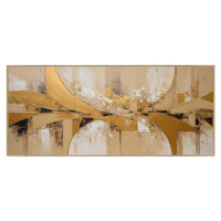 Obraz 150x60 cm Gold Abstraction