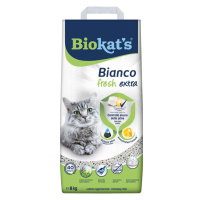 Biokat's Bianco Fresh Extra stelivo pro kočky s aktivním uhlím 8 kg