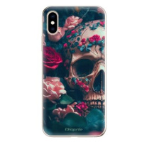 iSaprio Skull in Roses pro iPhone XS