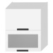 Kuchyňská Skříňka Denis W60grf/2 Sd bílý puntík