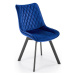 Otočná jídelní židle K520 Modrá,Otočná jídelní židle K520 Modrá