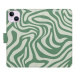 iSaprio Flip pouzdro Zebra Green 02 pro iPhone 14 Plus