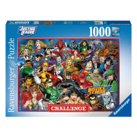 RAVENSBURGER - Challenge Puzzle: Marvel: Liga spravedlnosti 1000 dílků
