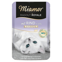 Miamor Ragout Royale v želé, hovězí pro koťata 22 × 100 g