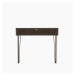 Hanah Home Konzolový stolek Linea 90 cm hnědý/šedý
