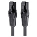 Kabel Vention Flat UTP Category 6 Network Cable IBABF 1m Black
