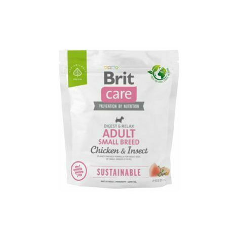 Brit Care Dog Sustainable Adult Small Breed 1kg sleva