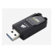 CORSAIR Flash Disk 64GB Voyager Slider X1, USB 3.0, černá