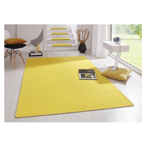 Moderní kusový koberec Fancy 103002 | žlutý Typ: 80x200 cm