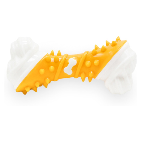 Akinu Dental kost Strong nylon pro psy 12 cm Barva: Žlutá
