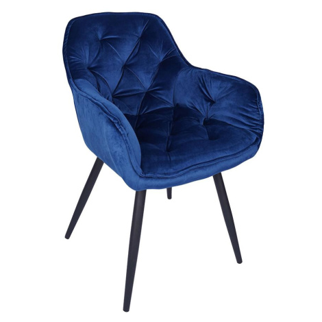 Židle Vitos tmavě modrá BAUMAX