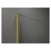 MEXEN/S Kioto+ Sprchová zástěna s poličkou WALK-IN 80 x 200 cm, transparent, zlatá kartáčovaná 8