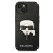 Karl Lagerfeld KLHCP14MSAPKHK hard silikonové pouzdro iPhone 14 PLUS 6.7" black Saffiano Karl`s 