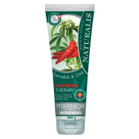 Naturalis Masážní emulze Warming Therapy Cannabis&Chilli 200 ml