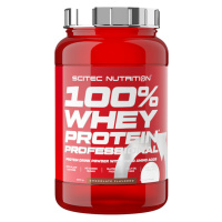 Scitec Nutrition 100% Whey Protein Professional 920g - bílá čokoláda, jahoda