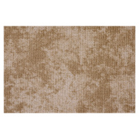 Associated Weavers koberce Metrážový koberec Panorama 33 běžový - Kruh s obšitím cm