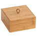 Bambusový box s víkem Wenko Terra, šířka 15 cm