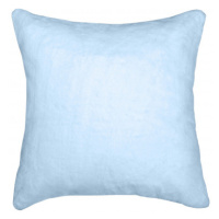 Dekorační plyšový polštář Rabbit 45x45 cm, světle modrý