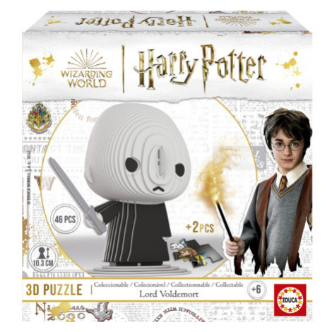 EDUCA 3D puzzle Harry Potter: Lord Voldemort 46 dílků 152717