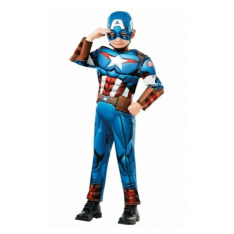 Avengers: Captain America Deluxe - vel. S L Rubies
