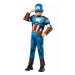 Avengers: Captain America Deluxe - vel. S L