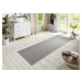 BT Carpet - Hanse Home koberce Běhoun Nature 104275 Silver – na ven i na doma - 80x250 cm