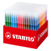 STABILO - Vláknový fix power 240 ks balení - 20 různých barev
