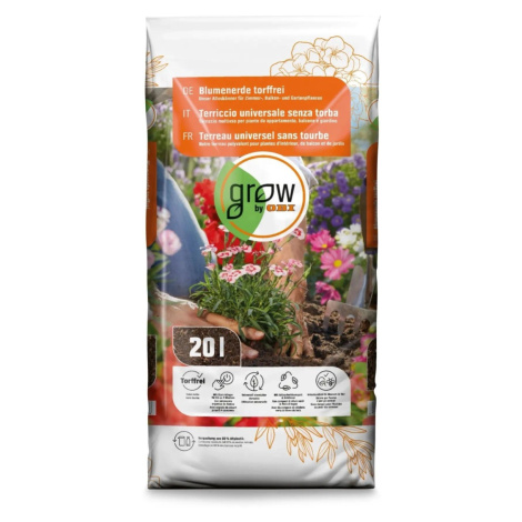 GROW by OBI Květinový substrát 20 l