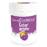 Scrapcooking Color & Flavour - barvivo + aroma - fialová / OSTRUŽINA - 10g