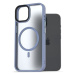 AlzaGuard Matte Case Compatible with MagSafe pro iPhone 15 světle modrý