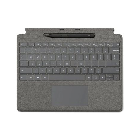 Microsoft Surface Pro 10/Pro 8/Pro 9 Signature Keyboard + Slim Pen 2 Platinum CZ/SK