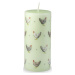 Zelená velikonoční svíčka Unipar Cute Hens, doba hoření 73 h